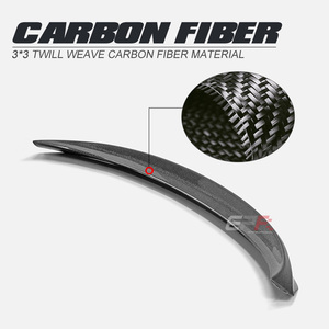Alerón Trasero de Una Sola Pieza para Suzuki Swift ZC33S, Acabado Pulido de Fibra de Carbono, Repuesto - Product Image 5