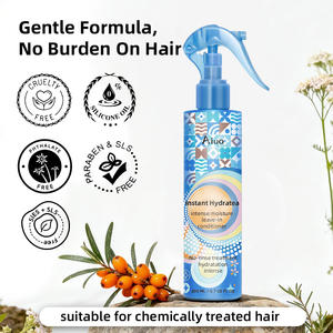 Acondicionador hidratante sin enjuague de etiqueta privada, aerosoles para el cabello, hidratante y desenredante, aerosol protector de calor para el cabello - Product Image 6