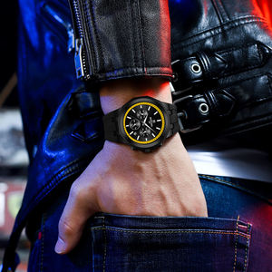Reloj de Pulsera Analógico REWARD RD83966M con Movimiento de Cuarzo, Resistente al Agua 30m, Manecillas Luminosas, Fecha, Correa de Silicona Informal, Deportivo y Elegante de Aleación - Product Image 5