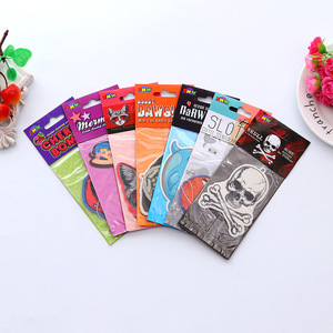 Custom Design Car Air Fresheners Decorative Auto Hanging Perfume Paper Car Fresheners