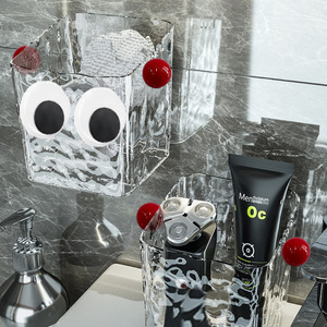 Bathroom <b>Storage</b> <b>Basket</b> <b>Rectangular</b> No Lid Toothbrush Toothpaste Holder Razor Organizer Sink Organizer - Product Image 3