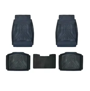 ผู้ขายที่ดีที่สุดชิ้นส่วนยานพาหนะของสากล100% กันน้ำพีวีซีพรมปูพื้นรถด้านหน้าด้านหลังเต็มชุด5ชิ้นทำในประเทศไทย - Product Image 2