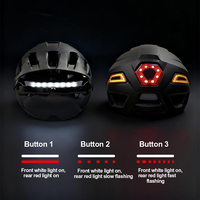 Casque de vélo avec lumière LED arrière, visière magnétique, design léger et ventilé, casque de vélo pour adultes pour la cyclisme urbain