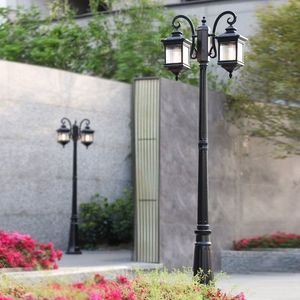 Lámpara LED de paisaje para exteriores, patio con césped solar IP68, resistente al agua, garantía de 10 años para alumbrado público de jardín y parque - Product Image 6