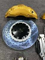 Kit Rem Besar Aluminium Performa Tinggi Warna Kustom Pabrik 10 Piston 10N Kaliper Rem untuk audi Q7 untuk tesla Land