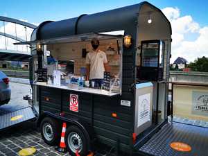 Dặm 2 chậu thương mại sử dụng máy làm kem NSF chứng nhận chất lượng cao kem sữa & trái cây Máy làm kem 2 hương vị - Product Image 4