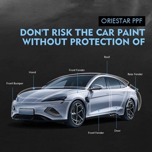 Vente en gros Film TPU PPF transparent 1.52*15m Protection de peinture de voiture auto-cicatrisante <span class=keywords><strong>Garde</strong></span> du <span class=keywords><strong>corps</strong></span> anti-jaunissement Fonction de changement de couleur - Product Image 5