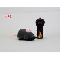 Souris télécommandée sans fil pour chats, réaliste, en peluche, jeu interactif pour animaux de compagnie