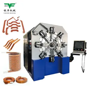 induction coil manufacturing Inductance coil winding machine, flat copper coil forming equipment, enameled wire forming machine