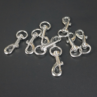 Tarif gratuit! Fer 12 pièces 1 pouce 2.5cm luxe Portable Triangle dos glissière ajusteur anneau jarretelle Clips matériel