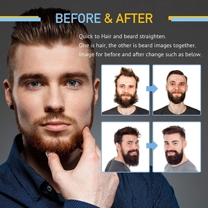 Electric <strong>Hair</strong> <strong>Straightener</strong> Professional Brush <strong>Men</strong> Quick Beard <strong>Straightener</strong> Styler Comb <strong>Hair</strong> Straightening <strong>for</strong> <strong>Men</strong> - Product Image 4