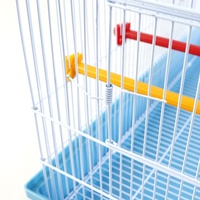 Cage à oiseaux en acrylique pour l'élevage avec motif solide pour pinsons, perruches, calopsittes, conures, agapornis, canaris, perroquets