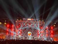 Led Video Dinding LED latar belakang panggung raksasa dalam ruangan luar ruangan 500x1000mm P3.91 tampilan Led pemburu mulus layar VisionLed Raja