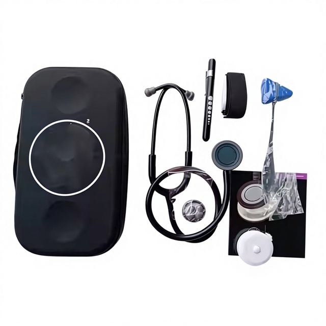 Icare Manual Blood Pressure Machine Stethoscope Kit Dual Head Model Classic II/III/IV 1-Year Warranty CE Certified Dual Sound