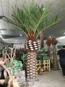 Palmiers et plantes en caoutchouc 15 pieds Faux <span class=keywords><strong>palmier</strong></span> résistant au feu <span class=keywords><strong>Palmier</strong></span> <span class=keywords><strong>des</strong></span> <span class=keywords><strong>Canaries</strong></span> <span class=keywords><strong>Palmier</strong></span> dattier 3 m - Product Image 4