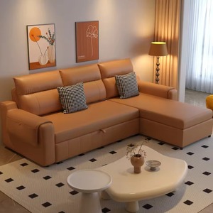 Nouveau canapé-<span class=keywords><strong>lit</strong></span> pliable double usage 2026, moderne, multifonctionnel, avec rangement pour petit appartement, salon, tissu, <span class=keywords><strong>lit</strong></span> simple rétractable - Product Image 3