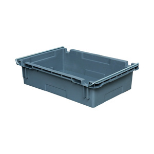 YP Iron Ear Box Series <b>Stackable</b> Plastic <b>Crates</b> PEPP Injection Molding Workshop Storage Turnover <b>Crates</b> Gray Blue Other Colors - Product Image 5