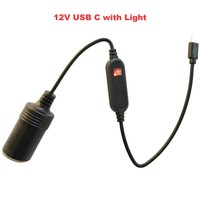 Adaptateur de prise allume-cigare USB |   Convertisseur USB-A/USB-C Mâle vers Femelle 12V |   Hub USB C |   Caméra embarquée réglable 5V/9V/12V