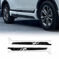 Nouveau kit carrosserie de haute qualité pour Honda CRV 2017-2022 : Lame avant, jupes latérales, lame arrière en plastique PP à fixer par boulons YX-BP2