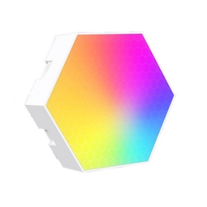ชุดไฟตกแต่งหกเหลี่ยมแบบประกอบเอง รุ่น WIFI สำหรับเล่นเกม 6 ชิ้น - Product Image 1