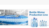 Machine de remplissage automatique de petites bouteilles d'eau, système compact d'embouteillage PET pour ligne de production d'eau potable