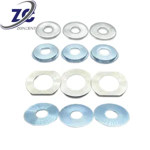 High Quantity Metal Stamping Parts Flat Washer Carbon Steel Stainless Steel 304 316 OEM Manufacture Washers