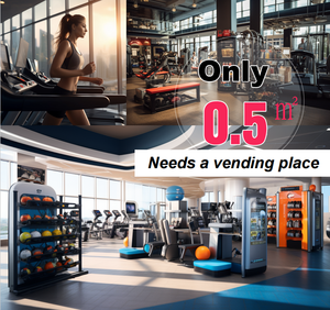 Nueva Máquina Expendedora de Autoservicio de Proteína en Polvo y Café con Pantalla Táctil de 18.5 Pulgadas para Gimnasio, Tratamiento de Agua, Operación 24/7 - Product Image 6