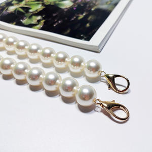 कस्टम उच्च गुणवत्ता 18mm हस्तनिर्मित मनके मोती हाथ बैग श्रृंखला का पट्टा पर्स क्लच हैंडबैग संभाल प्रतिस्थापन - Product Image 4