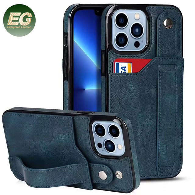 EA318 Luxury for PU Material Waterproof Anti-Theft Portable Cell Bumper Designer Wallet Cute Mobile Phone Case