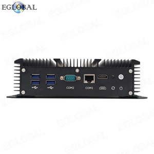 Precio al por mayor 6LAN Fanless Industrial Mini PC Intel Celeron 3965U Pentium 5405U 2xCOM 4xUSB3.0 Servidor de enrutador de <span class=keywords><strong>Firewall</strong></span> de computadora - Product Image 3