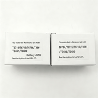 Reseteador de Chips para Tanque de Mantenimiento y Decodificador para Epson T6714 T6715 T6716 T3661 T04D1 T04D0, Herramienta de Reinicio para Caja de Tinta Residual