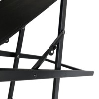 Chaise de camping en plein air Mobilier de salon portable Tabouret à ongles pour manucure Table à ongles Bureau