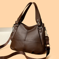 Sac à main de luxe en cuir PU souple pour femme 2026 – Sac à bandoulière grande capacité pour le shopping – Sac messager fourre-tout de marque
