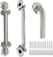 Barre d'appui murale antidérapante en acier inoxydable pour salle de bain, main courante de sécurité pour personnes âgées et handicapées, poignée de soutien pour douche et toilettes