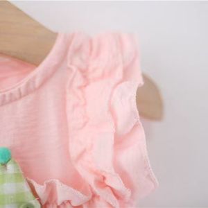 Vestito Rosa con Volant per Bambina, Nuova Collezione Primavera 2026, Abito da Principessa per Bambine da 1 a 3 Anni - Product Image 2