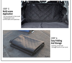 De alta calidad de tela de malla impermeable antideslizante fabricante lavable para cubiertas de asiento de <span class=keywords><strong>coche</strong></span> para perro - Product Image 3