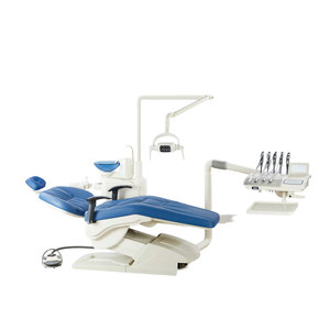 Sillones Dentales Eléctricos de Bajo Precio - Reposabrazos Giratorios de Lujo en Material PU con Diseño Amplio y Extendido - Product Image 1