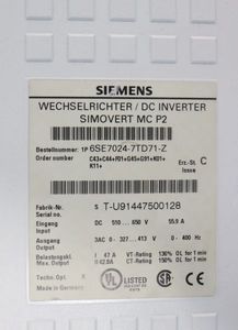 Tarjeta CUPM Simovert MC P2 6SE70247TD71Z ADB <span class=keywords><strong>EStC</strong></span> Original, Nueva, para PLC - Product Image 3