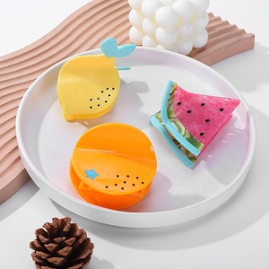 Pinza de Pelo con Forma de Hongo de Acetato Colorida y Linda para Mujer, Accesorios para el Cabello Hechos a Mano al Estilo Instagram - Product Image 6