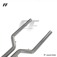 Tuyau intermédiaire SS304L avec tuyau en Z pour BMW M5 F90 4.4TT 2018-2023, échappement de course de haute qualité