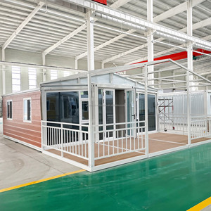 Foldable 20ft40ft Container Prefabricated Tiny Home with 50/75/100 mm EPS Sandwich Panels Fully Galvanized Main Frame - Product Image 3