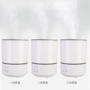 <b>Large</b> Capacity Top Fill Humidifier 2.6L 4L For Home Bedroom Office <b>Desk</b> Use High Mist Output Quiet Operation - Product Image 2