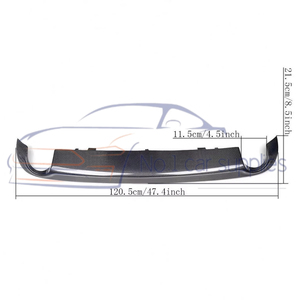 Difusor trasero inferior de fibra de carbono estilo S, de alta gama, para <span class=keywords><strong>A4</strong></span> B7 06-08 - Product Image 3