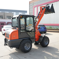 Produit phare : Chargeuse sur pneus hydraulique 4x4, mini-chargeuse frontale diesel, engin de terrassement, mini-chargeuse sur pneus
