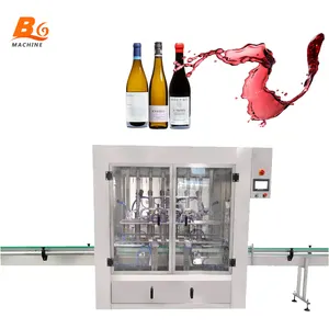 Automatic wine bottle filling machine whisky wine liquor glass bottling filling machine