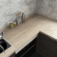 Papier peint auto-adhésif imperméable en PVC à effet bois, écologique, pour la rénovation de placards, armoires, tables, meubles, appartements et cuisines