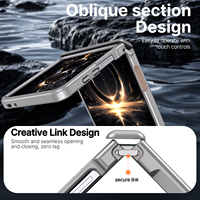 Coque de téléphone en TPU antichoc avec anneau magnétique et toucher doux pour Samsung Z Flip 8 7 à écran pliable