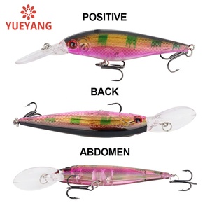 Yueyang 10G/111mm dài lưỡi tấm nổi Minnow hardbait Mồi Nhân Tạo mồi Mồi Câu Cá bán buôn - Product Image 5