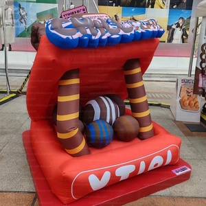 Custom Inflatable Cookie <strong>Giant</strong> Inflatable Biscuit <strong>Cracker</strong> Advertising Snack Inflatable Model For Food Promotion/Exhibition/Mall - Product Image 4