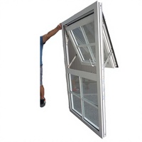Ventanas Comerciales de PVC 2047 con Apertura Vertical y Estilo Oscilobatiente, Diseño Moderno, Aislamiento Térmico, Calidad Energy Star para Cocina